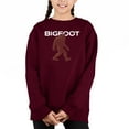 thumbnail image 1 of Bigfoot - Girl's Word Art Crewneck Sweatshirt, 1 of 3