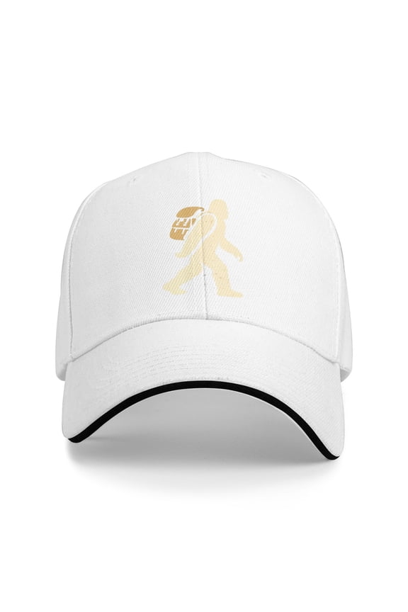 Bigfoot Goes Hiking Men Women Sandwich Cap Classic Baseball Capunisex Adjustable Casquette Dad Hat