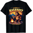 thumbnail image 1 of Bigfoot Grabbed My Weiner Bigfoot Grabbed My Wiener Big Foot Graphic Black T-Shirt for Men and Women, 1 of 4