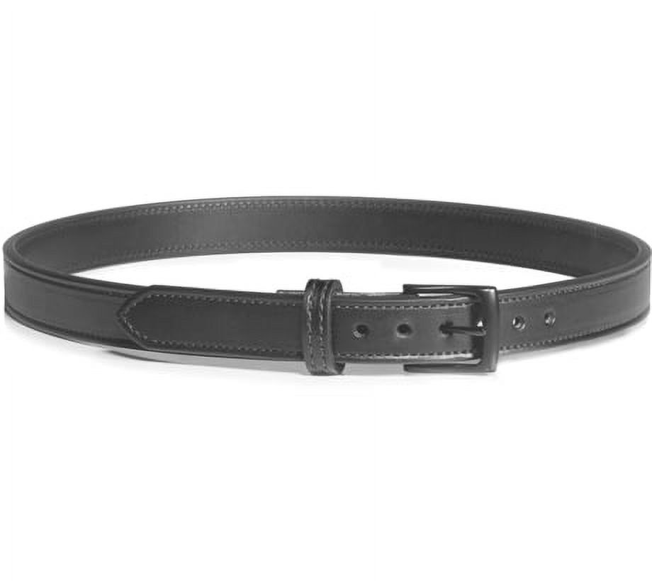 Bigfoot Gun Belts Slim Steel Dress Gun Belt Men's, 30 Inch, Flat Black Buckle,