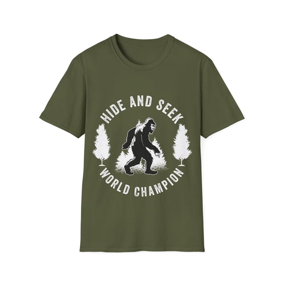 Bigfoot Hide And Seek World Champion Sasquatch Vintage