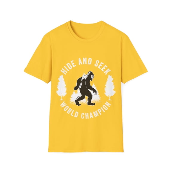Bigfoot Hide And Seek World Champion Sasquatch Vintage