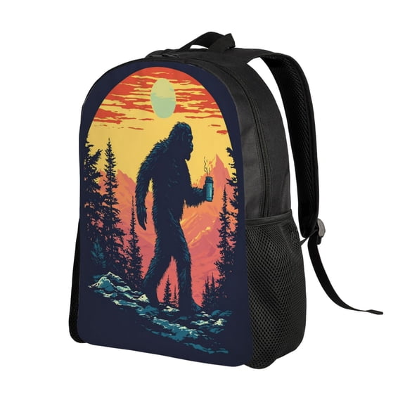 Bigfoot Hike Backpack Double Shoulder Backpack Durable, Spacious, Ergonomic Design for Travel, Work & Outdoor Use