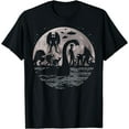 thumbnail image 1 of Bigfoot Loch Ness Monster Mothman And Aliens! Funny Cryptid T-Shirt, 1 of 3