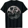 thumbnail image 1 of Bigfoot Loch Ness Monster Mothman And Aliens! Funny Cryptid T-Shirt, 1 of 7
