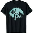 thumbnail image 1 of Bigfoot Loch Ness Monster Nessie Sasquatch Ufo Funny Aliens T-Shirt, 1 of 5