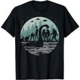 thumbnail image 1 of Bigfoot Loch Ness Monster With Mothman Aliens! Funny Cryptid T-Shirt, 1 of 5