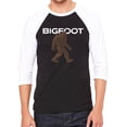 thumbnail image 1 of Bigfoot - Men's Raglan Baseball Word Art T-Shirt, 1 of 2