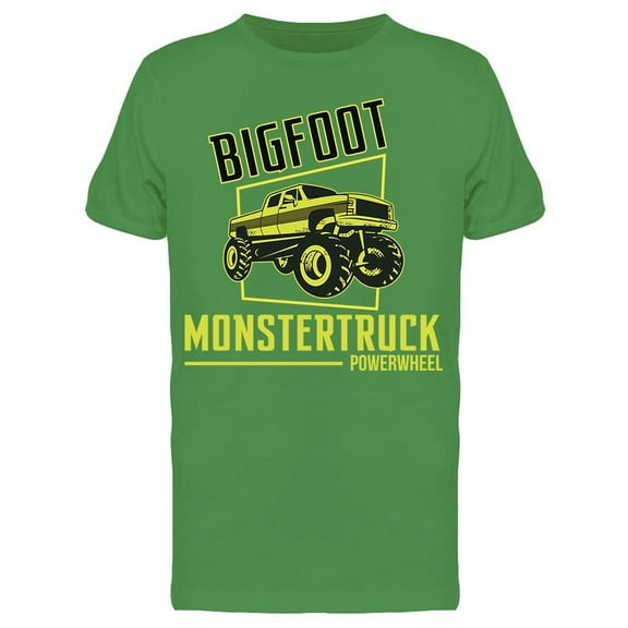 Bigfoot Monstertruck Powerwheel Tee Men's -Image by Shutterstock