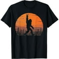 thumbnail image 1 of Bigfoot Moon Graphic Night Forest! Cool Sasquatch Men Women T-Shirt, 1 of 4
