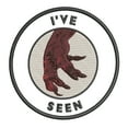 thumbnail image 1 of Bigfoot Patrol! I've Seen 3.5" Iron On Or Sew On Embroidered Fabric Badge Patch Unexplained Mysteries Iconic Series, 1 of 2