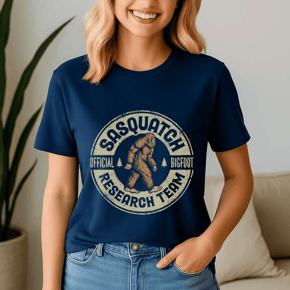Bigfoot Research Team Retro Vintage Sasquatch,Bigfoot Shirt,Bigfoot Lovers,Funny Tee