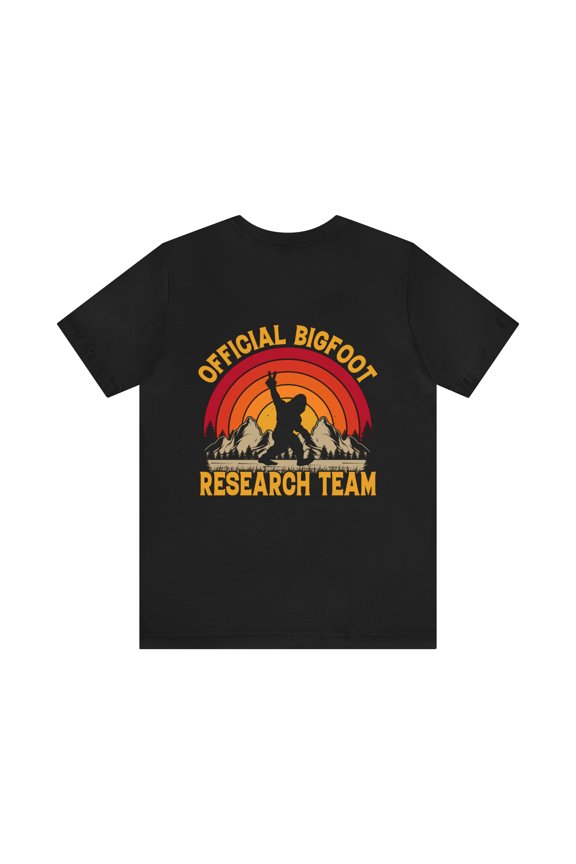 Bigfoot Research Team Unisex Jersey Short Sleeve Tee