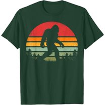 Bigfoot Retro Vintage 70s 80s Sasquatch Lovers Unisex T-Shirt for Men Women Kids Toddler