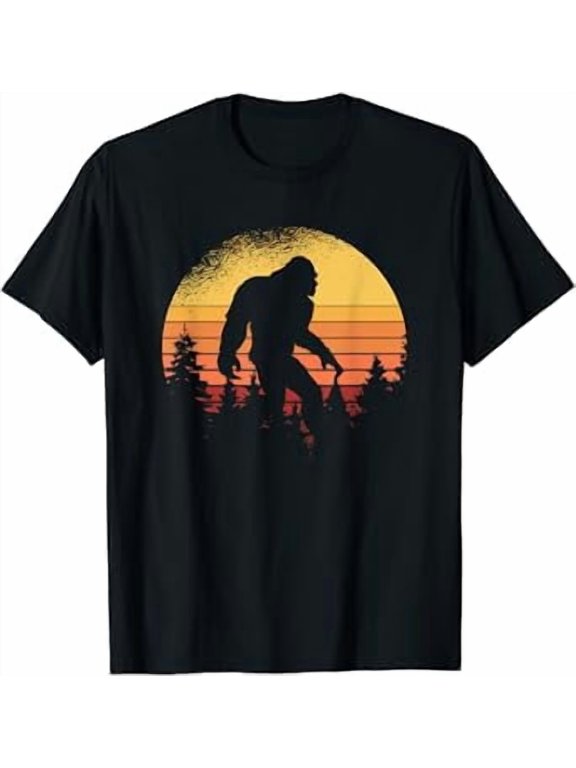 Bigfoot Sasquatch Believer Ranger Retro Vintage T-Shirt