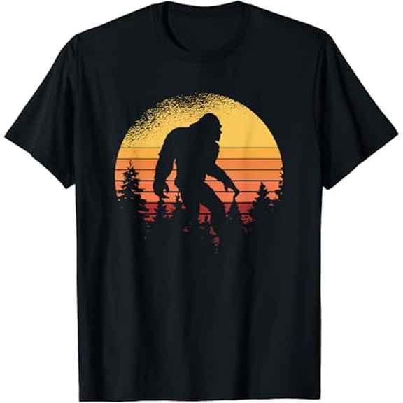 Bigfoot Sasquatch Believer Ranger Retro Vintage T-Shirt