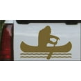 thumbnail image 1 of Bigfoot Sasquatch Canoe  Car or Truck Window Decal Sticker, 1 of 1