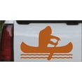 thumbnail image 1 of Bigfoot Sasquatch Canoe  Car or Truck Window Decal Sticker, 1 of 1