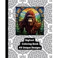 thumbnail image 1 of Bigfoot/Sasquatch Coloring Book - 49 Unique Designs, (Paperback), 1 of 1