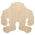 thumbnail image 1 of Bigfoot Sasquatch Cryptozoology Wood Shape Unfinished Piece Cutout Craft DIY Projects - 4.70 Inch Size - 1/4 Inch Thick, 1 of 7