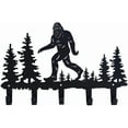 thumbnail image 1 of Bigfoot Sasquatch Metal Coat Hooks Wall Mount-Bigfoot Sasquatch Hangers and Key Holder-Clothes Hat Rack and Backpack Hanger Decor for Storage, Living Room, Hallway, Office Gift, 1 of 15