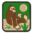 thumbnail image 1 of Bigfoot Sasquatch Sitting Cryptozoology Applique Multi-Color Embroidered Iron-On Patch - 2.5 Inch Small, 1 of 5