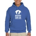 thumbnail image 1 of Bigfoot Saw Me Funny Quote Hoodie Men -GoatDeals Designs, Male Large, 1 of 4
