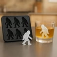 thumbnail image 1 of Bigfoot Silicone Ice Cube Tray – Sasquatch Shape, Reusable BPA-Free for Drinks Party Home Kitchen., 1 of 5