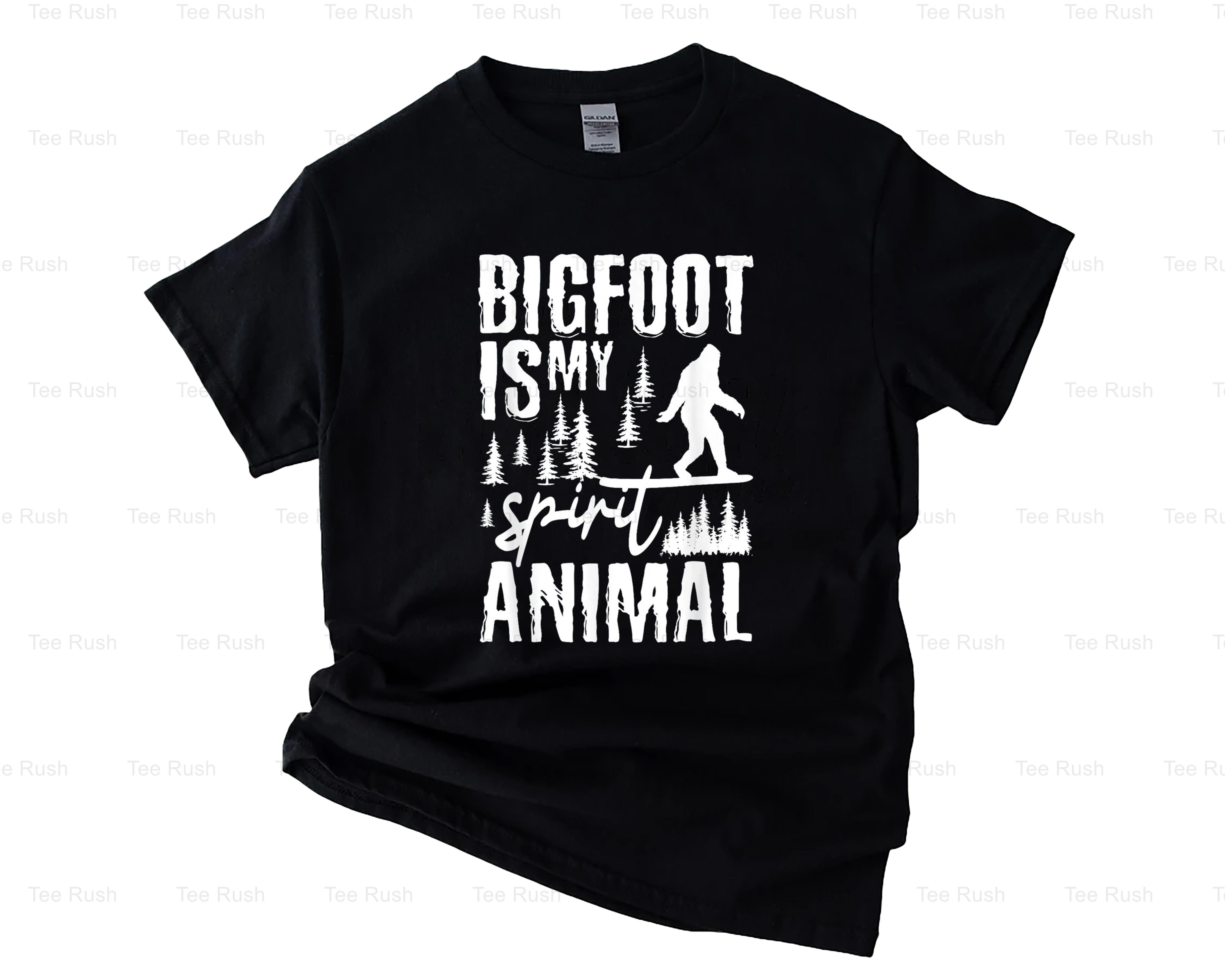Bigfoot Spirit Animal Lovers Sasquatch Saying, Funny, Cryptid, Humor,T ...