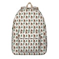 thumbnail image 1 of Bigfoot Survival Backpack – Funny Sasquatch and Big Foot Print Pattern Bookbag for Hiking, Camping, and Wilderness Adventures, 1 of 5