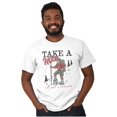 thumbnail image 1 of Bigfoot Take A Hike Explore Outdoors Crew Neck Short Sleeve Graphic Tee Brisco Brands S, 1 of 6