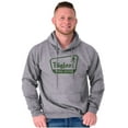 thumbnail image 1 of Bigfoot Trail Guide Sasquatch Unisex Plus Fleece Graphic Hoodie Brisco Brands 2X, 1 of 5