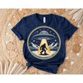 thumbnail image 1 of Bigfoot UFO Abduction T-Shirt: Alien Sasquatch Graphic Tee All Size S-5Xl, 1 of 5