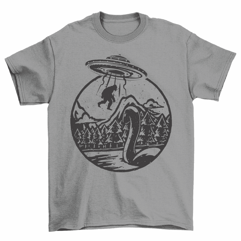 Ufo Alien Abduction T-Shirt Ufo Alien Abduction T-Shirt