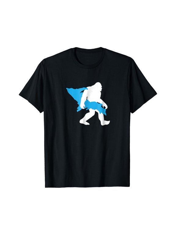 Bigfoot Upper Peninsula T-Shirt Funny Sasquatch Up Mi