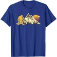 thumbnail image 1 of Bigfoot Vintage Mountain Sun Sasquatch Camping Hiking Unisex T-Shirt for Men Women Kids Toddler,Royal Blue Color,Size 3T, 1 of 5
