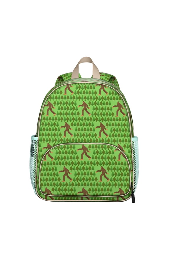 Bigfoot Wilderness Student Backpack – Hiking Survival Theme with Funny Creature Design for Camping and Outdoors Adventures, Lightweight School Bag