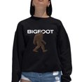 thumbnail image 1 of Bigfoot - Women's Word Art Crewneck Sweatshirt, 1 of 2