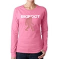thumbnail image 1 of Bigfoot - Women's Word Art Long Sleeve T-Shirt, 1 of 2
