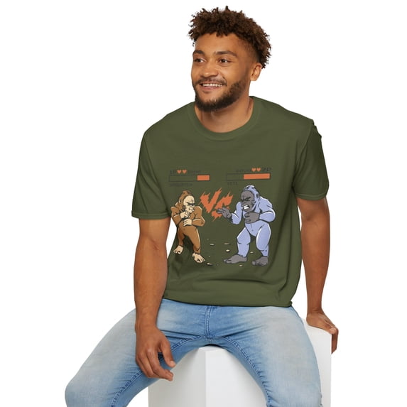 Bigfoot Yeti Sasquatch Funny Retro Novelty Art
