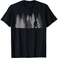 thumbnail image 1 of Bigfoot in the Forest T-Shirt Sasquatch Yeti, 1 of 3