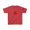 thumbnail image 1 of Bigfoot is my Valentine Cryptid Kids Heavy Cotton™ Tee, 1 of 2