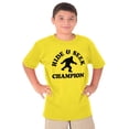 thumbnail image 1 of Bigfoot the Hide and Seek Champion Crewneck T Shirts Boy Girl Teen Brisco Brands M, 1 of 6