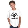 thumbnail image 1 of Bigfoot the Hide and Seek Champion Crewneck T Shirts Boy Girl Teen Brisco Brands S, 1 of 6