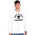 thumbnail image 1 of Bigfoot the Hide and Seek Champion Zip Up Hoodie Men's Women's Brisco Brands S, 1 of 6