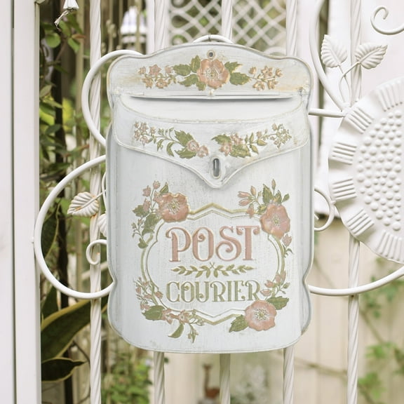 Vintage Mailboxes for Homes Wall Mount Mailbox for House,Porch, Front Door, Garden & Outdoor,Decorative Lockable Mailbox Decor Antique Style Nostalgic Charm