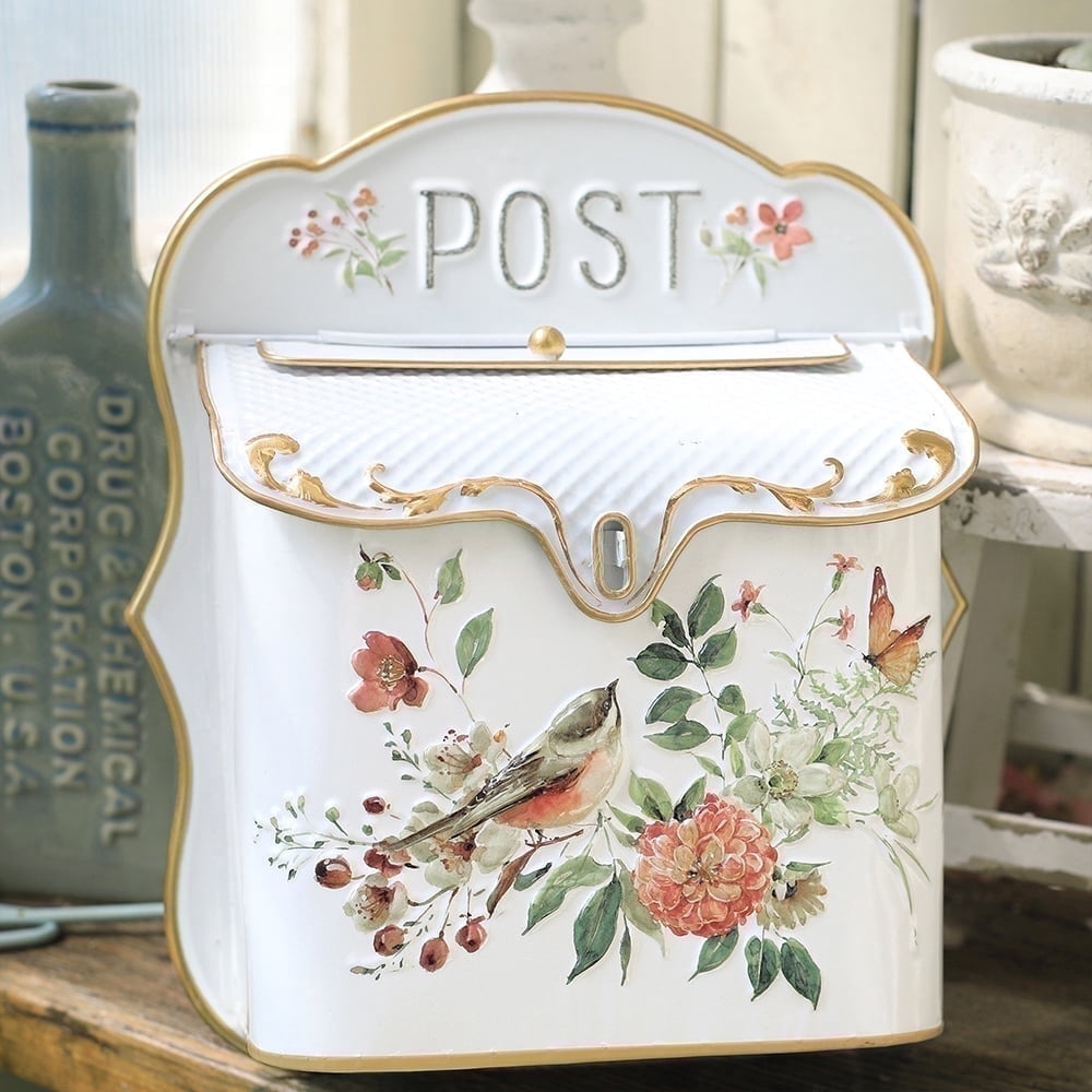 Bigfortune Vintage Mailboxes for Homes Wall Mount Mailbox for Outdoor,Side of House, Porch & Indoor Use,Perfect for Letters & Small Mail