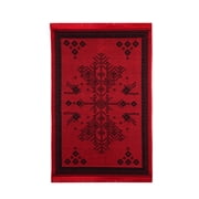 BiggHome Rug - 80*150 cm, Machine Washable, Durable, Ethnic-Inspired Pattern for Living Room, SA25CY , 31.5 x 59.06 inches, 3.21 lbs.