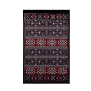 BiggHome Rug - 80x150 cm, Machine Washable, Durable, Ethnic-Inspired Pattern for Living Room, SA25HC , 31.5 x 59.06 inches , 3.21 lbs.