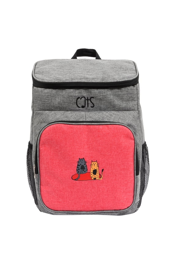 Cats Insulated Backpack, Waterproof, Lightweight, HighSchool, Outdoor